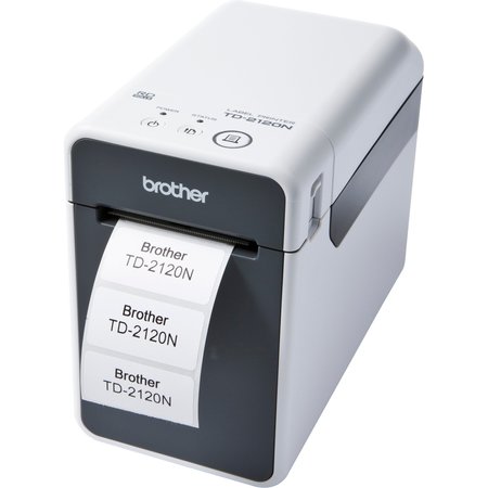BROTHER 2.2Inpowered Desktop Thermal Printer, 203Dpi, Bluetoothin/Lan/Host-Usb TD2120NB